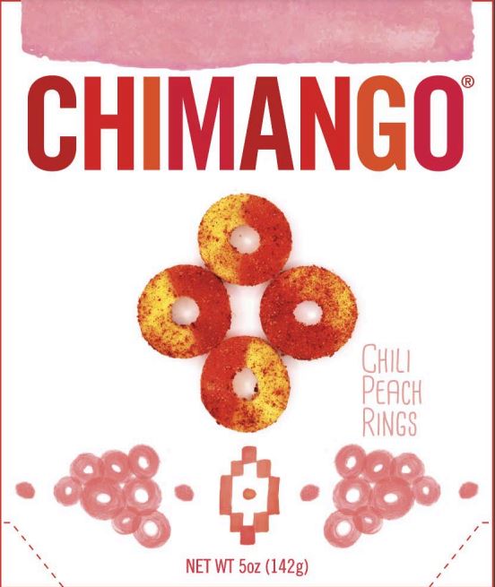 Chili Peach Rings 3 x 5oz bags