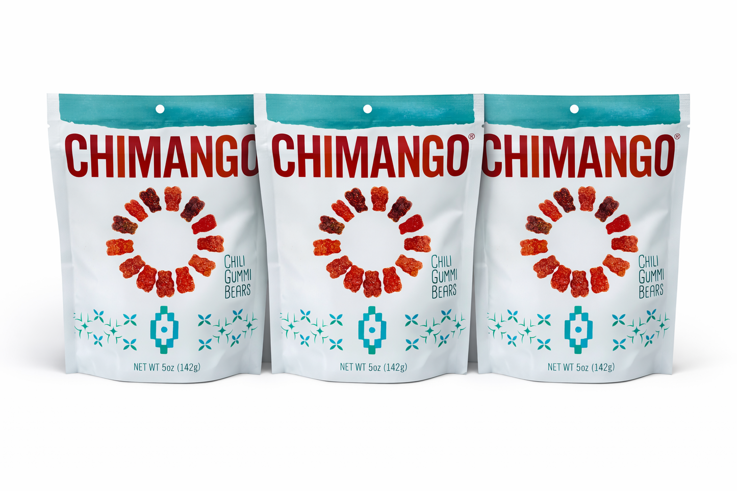 Chili Gummi Bears 3 x 5oz bags