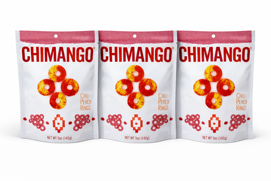 Chili Peach Rings 3 x 5oz bags