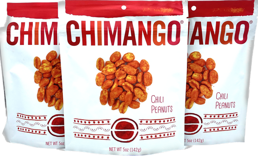 Chili Lemon Peanuts 3 x 5oz. bags