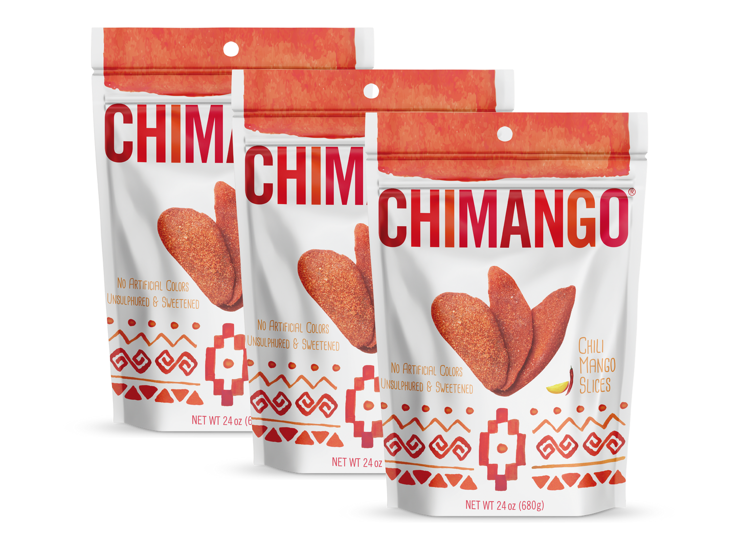 Chili Mango Slices - (3 pack of 24 oz bags) SAVE 20%